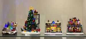 PLASTIC CAKE SHOP W/LED LIGHTAND MOVEMENT (USE 3PCS 1.5V "A - 201-9500068